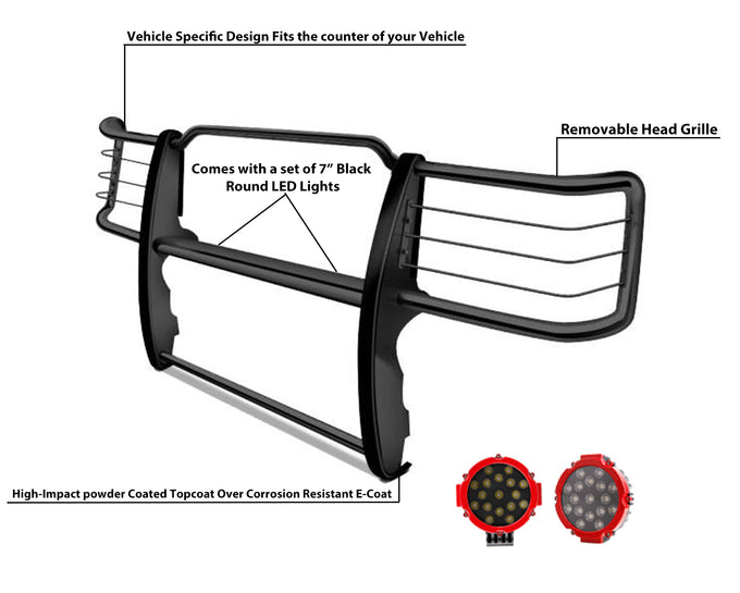 Grille Guard Kit <br>95-01 Ford Explorer, 97-01 Mercury Mountaineer