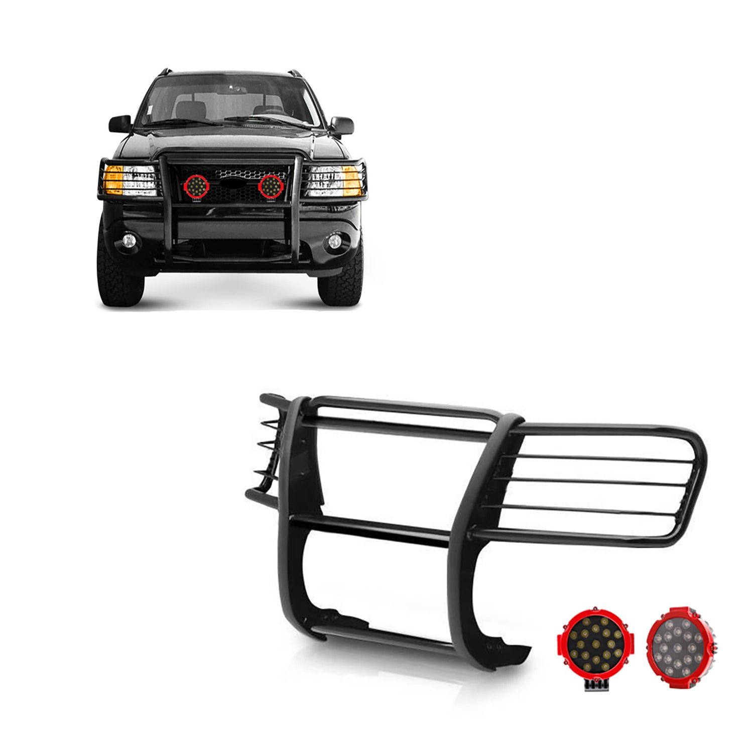 Grille Guard Kit <br>02-05 Ford Explorer