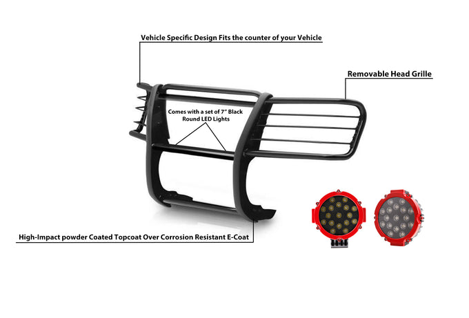 Grille Guard Kit <br>02-05 Ford Explorer