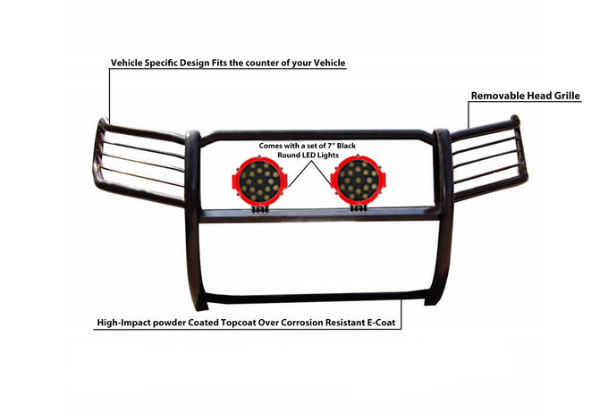 Grille Guard Kit <br>11-15 Ford Explorer