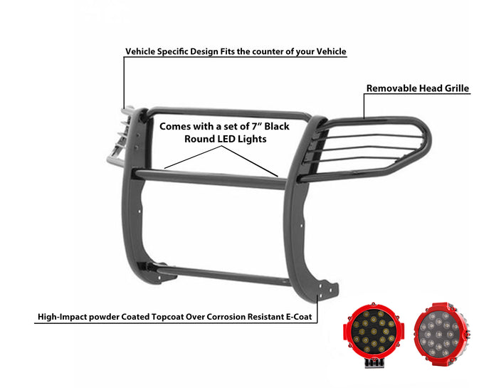 Grille Guard Kit <br>16-19 Ford Explorer