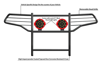 Grille Guard Kit <br>20-24 Ford Explorer