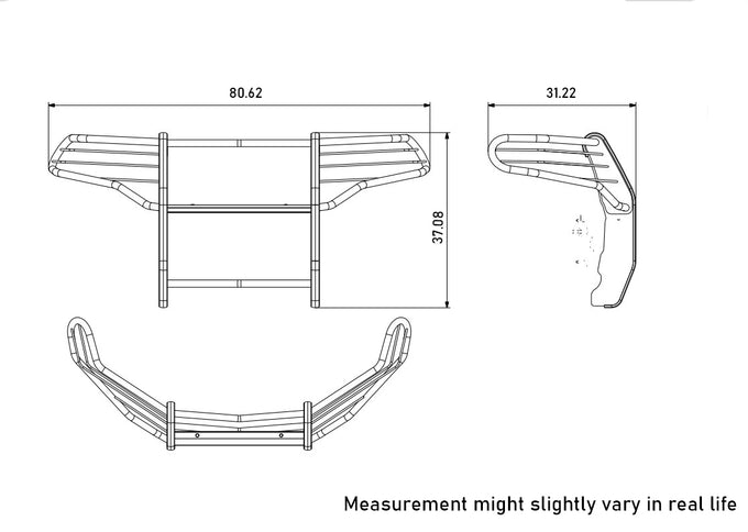 Grille Guard Kit <br>20-24 Ford Explorer