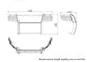Grille Guard Kit <br>19-23 Ford Ranger
