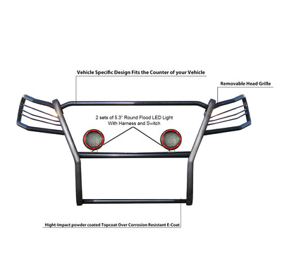 Grille Guard Kit <br>19-23 Ford Ranger