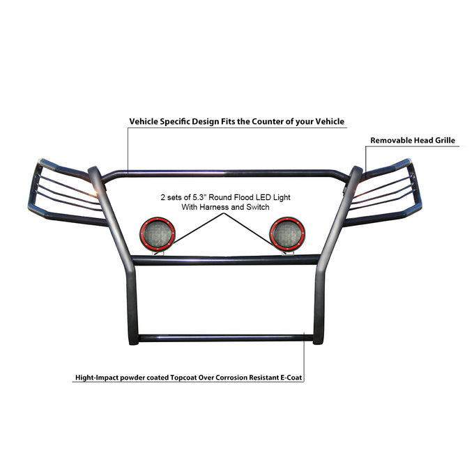 Grille Guard Kit <br>19-23 Ford Ranger