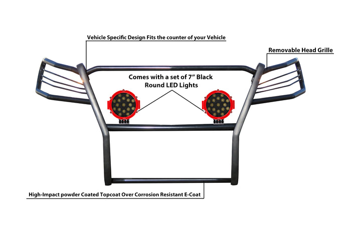 Grille Guard Kit <br>19-23 Ford Ranger