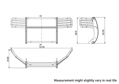 Grille Guard 21-24 Ford bronco Sport
