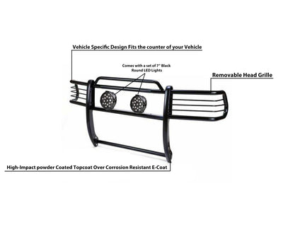 Grille Guard Kit <br>99-02 Ford Expedition, 99-04 F-150, 4WD