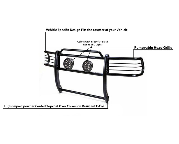 Grille Guard Kit <br>99-02 Ford Expedition, 99-04 F-150, 99-07 F-250