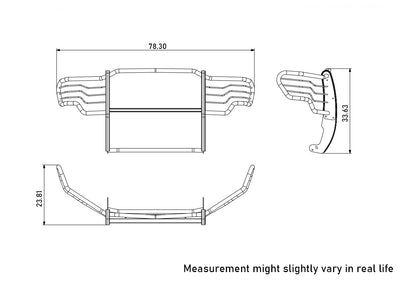 Grille Guard Kit <br>09-14 Ford F-150
