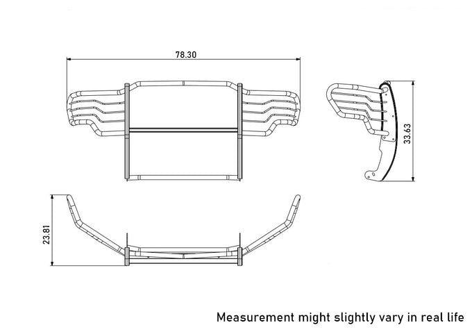 Grille Guard Kit <br>09-14 Ford F-150