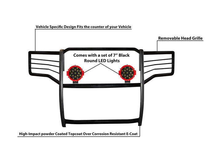 Grille Guard Kit <br>09-14 Ford F-150