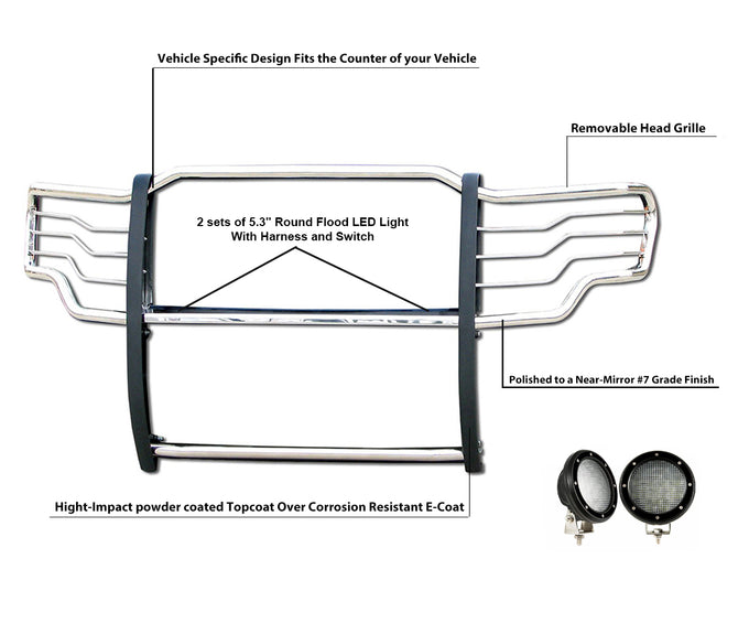 Grille Guard Kit <br>09-14 Ford F-150