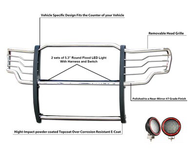 Grille Guard Kit <br>09-14 Ford F-150