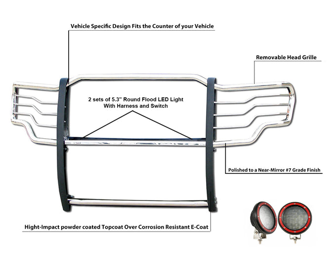 Grille Guard Kit <br>09-14 Ford F-150