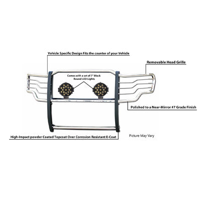 Grille Guard Kit <br>15-23 Ford F-150
