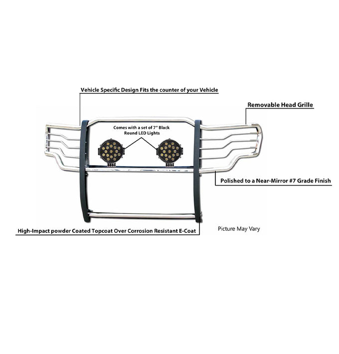Grille Guard Kit <br>15-23 Ford F-150