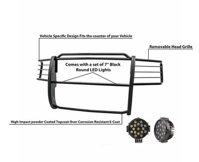 Grille Guard Kit <br>01-12 Ford Ranger