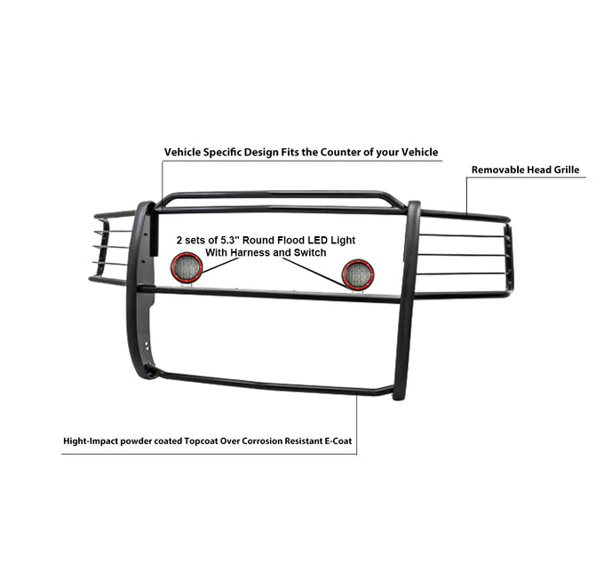 Grille Guard Kit <br>01-12 Ford Ranger Edge, 01-12