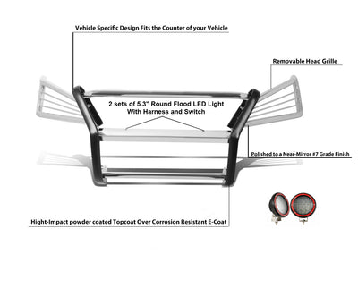 Grille Guard Kit <br>04-06 Lexus RX330, 07-09 RX350