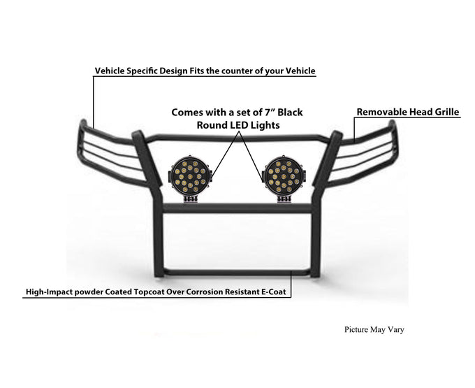Grille Guard Kit <br>15-22 Chevy Colorado, 15-22 GMC Canyon
