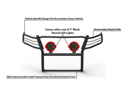 Grille Guard Kit <br>15-22 Chevy Colorado, 15-22 GMC Canyon