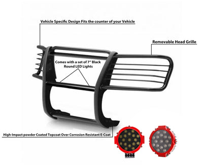 Grille Guard Kit <br>02-06 GMC Envoy, 02-06 Envoy XL