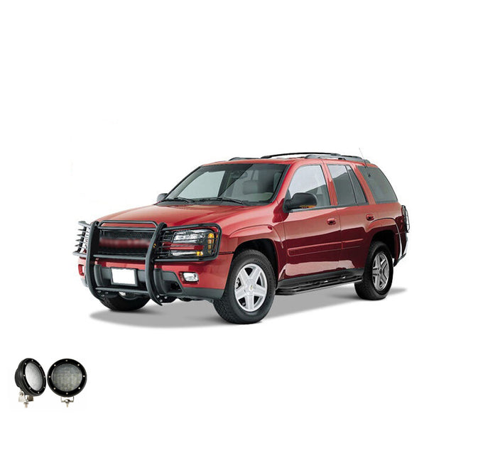 Grille Guard Kit <br>02-09 Chevy Trailblazer, 02-06 Trailblazer EXT