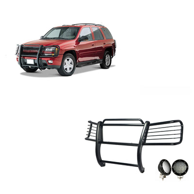 Grille Guard Kit <br>02-09 Chevy Trailblazer, 02-06 Trailblazer EXT