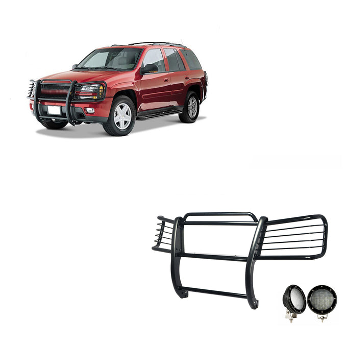 Grille Guard Kit <br>02-09 Chevy Trailblazer, 02-06 Trailblazer EXT