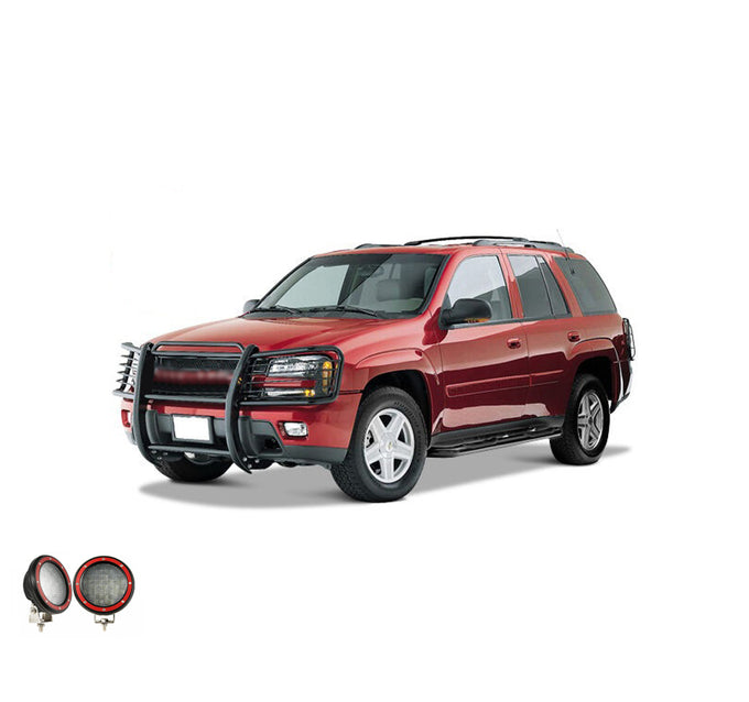 Grille Guard Kit <br>02-09 Chevy Trailblazer, 02-06 Trailblazer EXT