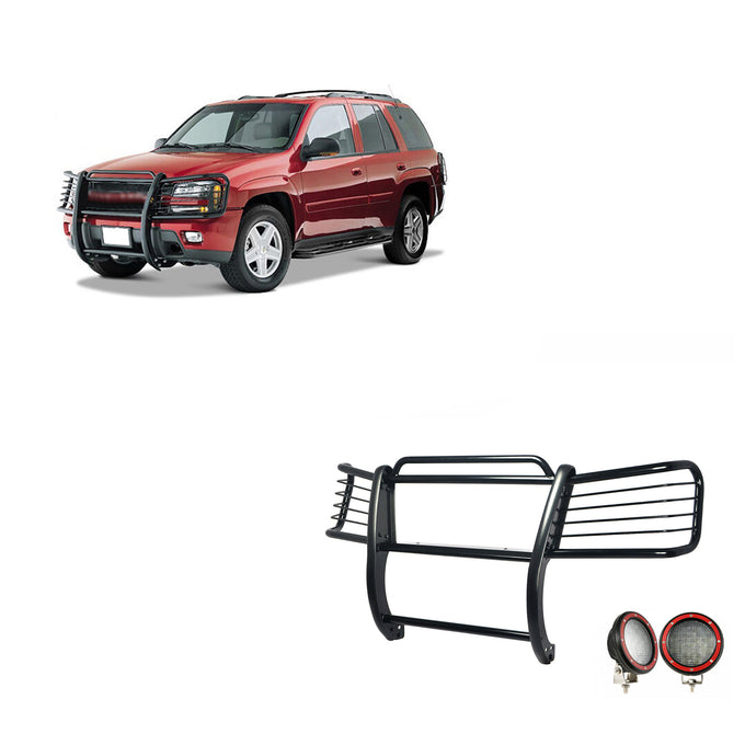 Grille Guard Kit <br>02-09 Chevy Trailblazer, 02-06 Trailblazer EXT