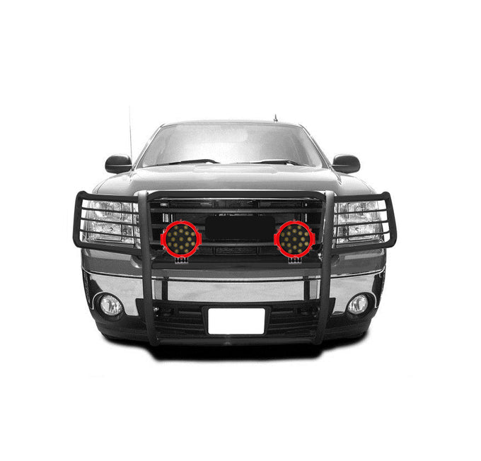Grille Guard Kit <br>07-13 GMC Sierra 1500