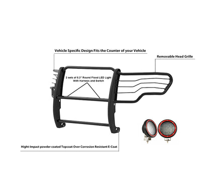 Grille Guard Kit <br>15-19 GMC Sierra 2500 HD, 15-19 3500 HD