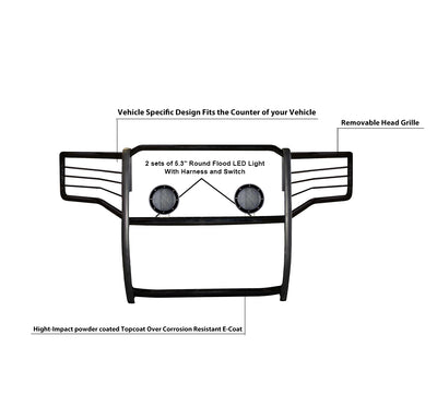 Grille Guard Kit <br>15-23 Chevy Suburban, 15-23 Tahoe