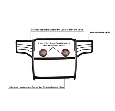 Grille Guard Kit <br>15-23 Chevy Suburban, 15-23 Tahoe