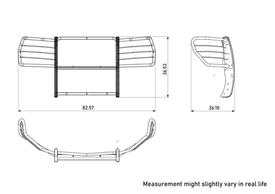 Grille Guard <br>22-24 Chevy Silverado 1500