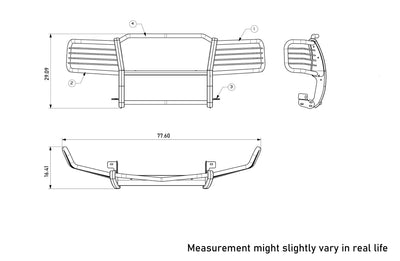 Grille Guard Kit <br>99-02 Chevy Silverado 1500, 00-06 GMC Yukon