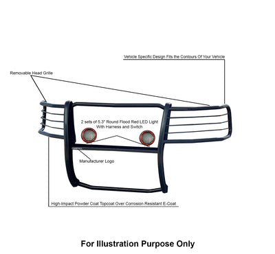 Grille Guard Kit <br>14-18 Chevy Silverado 1500