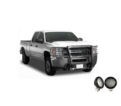 Grille Guard Kit <br>14-18 Chevy Silverado 1500, Includes 2019 1500 LD