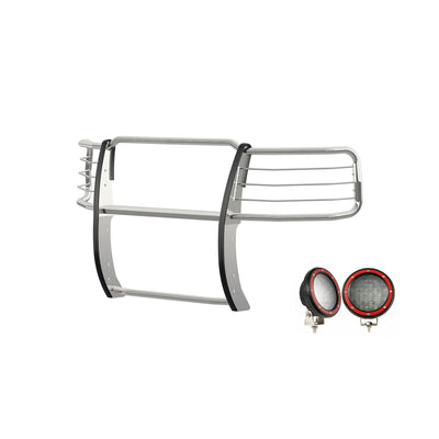 Grille Guard Kit <br>14-18 Chevy Silverado 1500, Includes 2019 1500 LD
