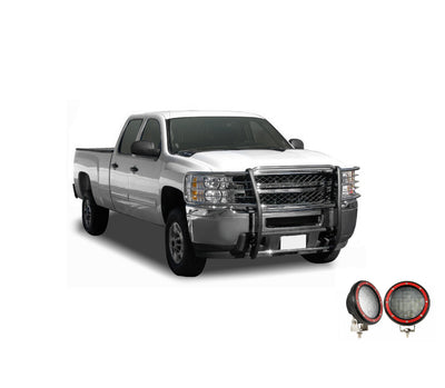 Grille Guard Kit <br>14-18 Chevy Silverado 1500, Includes 2019 1500 LD
