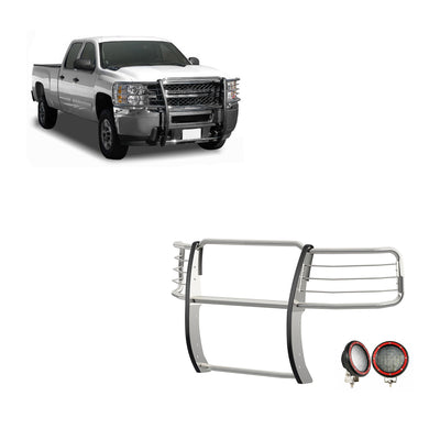 Grille Guard Kit <br>14-18 Chevy Silverado 1500, Includes 2019 1500 LD