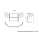 Grille Guard Kit <br>19-21 Chevy Silverado 1500, 2022 1500 LTD