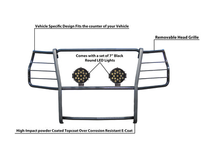 Grille Guard Kit <br>20-23 Chevy Silverado 2500, 3500 HD