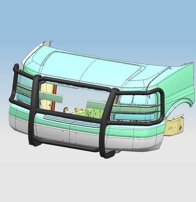 Grille Guard <br>15-23 Chevy Express Passenger