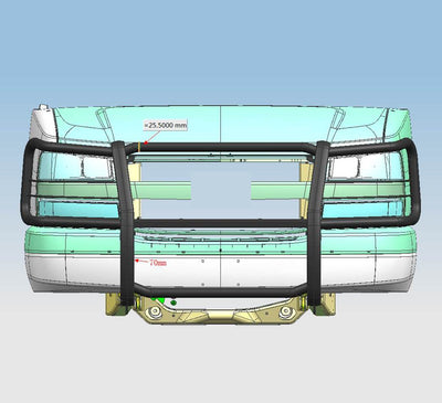 Grille Guard <br>15-23 Chevy Express Passenger