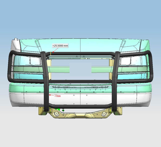 Grille Guard <br>15-23 Chevy Express Passenger