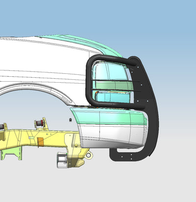 Grille Guard <br>15-23 Chevy Express Passenger